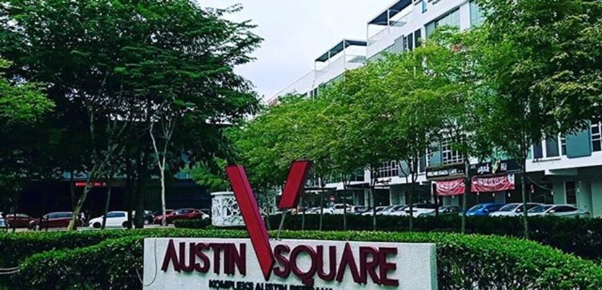 Austin V Square @ Austin Perdana, Mount Austin – 4th Level Shop/Office Floor For Sale! *
