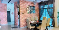 Taman Kangkar Pulai, Fortune Hills, Skudai – Fully Renovated Double Storey Cluster Unit, For Sale! *
