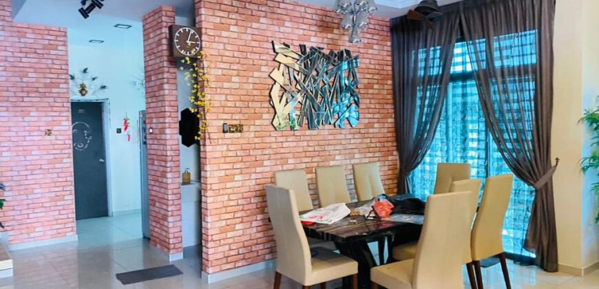 Taman Kangkar Pulai, Fortune Hills, Skudai – Fully Renovated Double Storey Cluster Unit, For Sale! *
