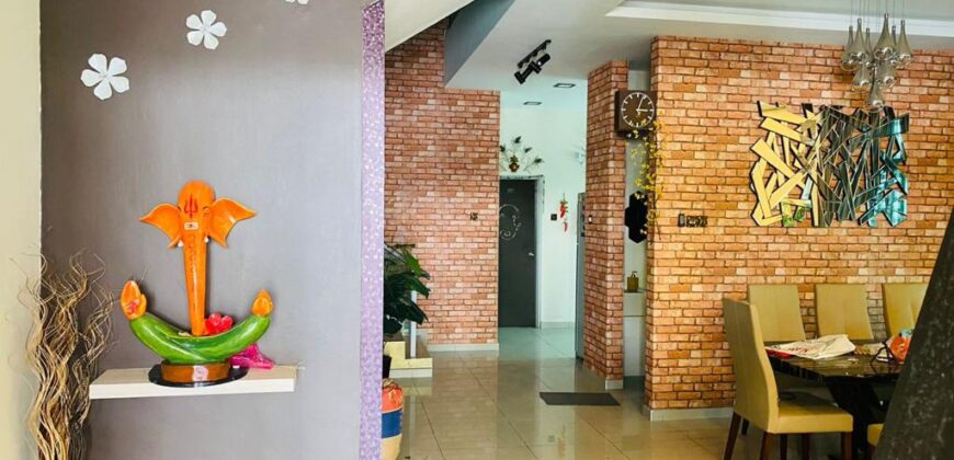 Taman Kangkar Pulai, Fortune Hills, Skudai – Fully Renovated Double Storey Cluster Unit, For Sale! *