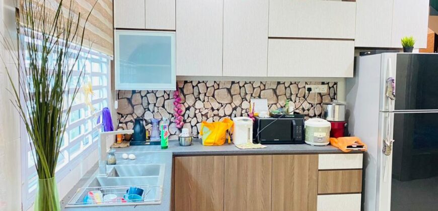 Taman Kangkar Pulai, Fortune Hills, Skudai – Fully Renovated Double Storey Cluster Unit, For Sale! *
