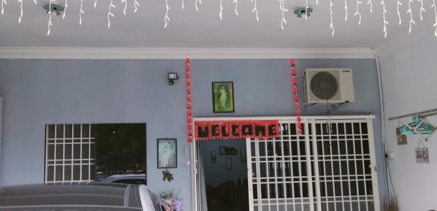 END LOT SINGLE STOREY HOUSE FOR SALE AT BANDAR PUTRA KULAI*