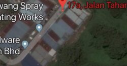 WORKSHOP/BENGKEL FOR SALE, KAWASAN PERINDUSTRIAN TAMPOI