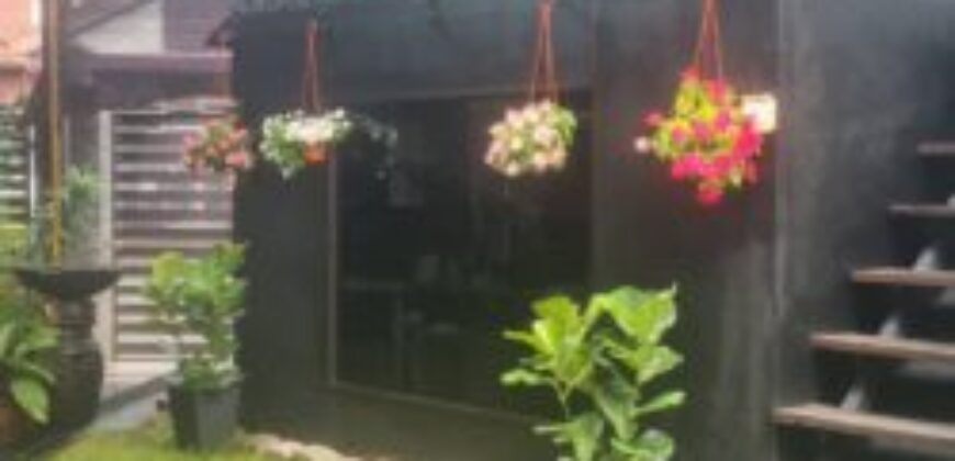 CONNER DOUBLE STOREY TERRACE HOUSE FOR SALE AT TAMAN JP PERDANA JB