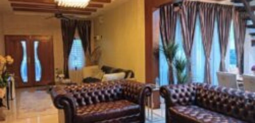 CONNER DOUBLE STOREY TERRACE HOUSE FOR SALE AT TAMAN JP PERDANA JB