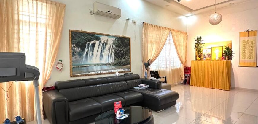 Taman Suria Single Storey Semi Detached House for Sale