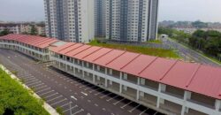 Taman Molek, Perumahan Molek Ria – Shop/Office Floor For Rent @ 1st Floor – Behind the Residential Area, Unblock View! *