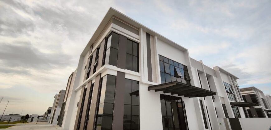 Eco Business Park 2 – Industrial Factory, Corner with Big Land @ Senai Airport City, FOR RENT! *