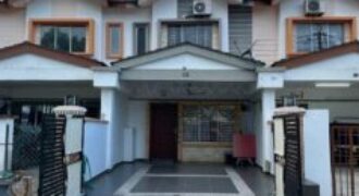 UNBLOCK VIEW DOUBLE STOREY TERRACE HOUSE FOR SALE AT TAMAN SCIENTEX,PASIR GUDANG