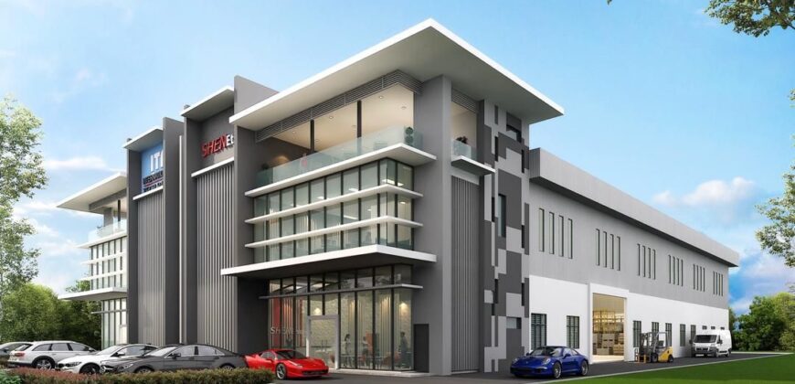 Pekan Nanas Ulu Choh Alam Jaya Business Park Semi Detached Factory for Sale