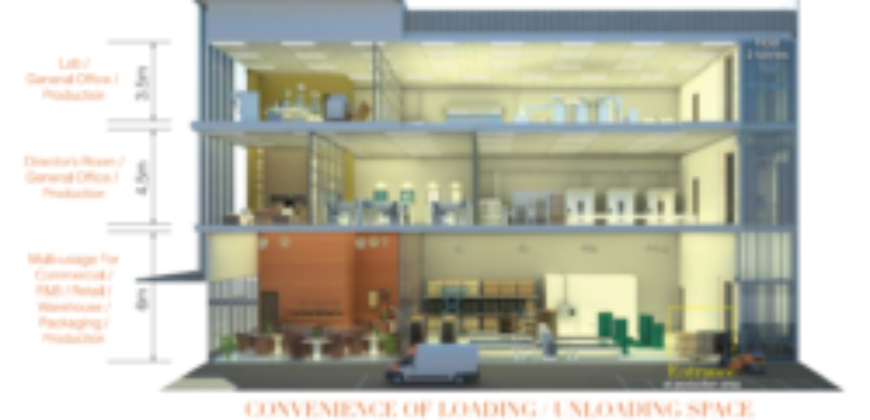 2.5 STOREY SEMI DETACHED FACTORY FOR SALE AT NUSA JAYA INDUSTRIAL BUSINESS PARK