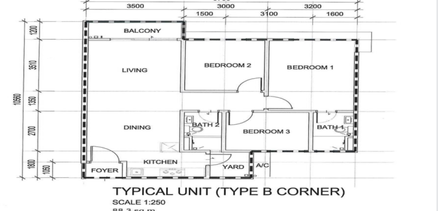 Tampoi Heights Apartment for Sale